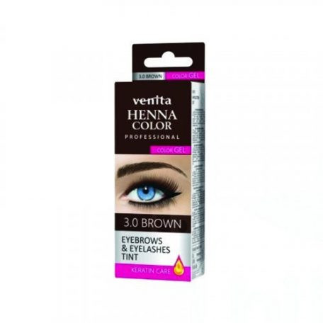 Venita henna color gyógynövényes szemöldök festék 3.0 barna 15 g