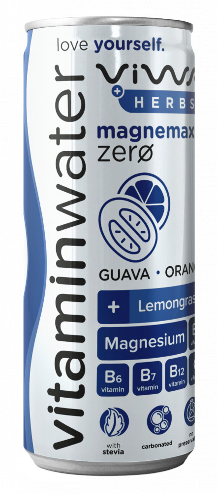 Viwa magnemax zero+herbs vitaminvíz 250 ml
