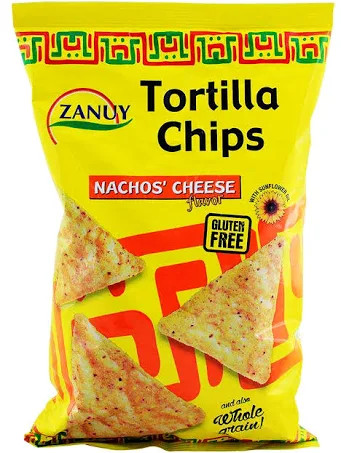 Zanuy sajtos tortilla chips gluténmentes 200 g