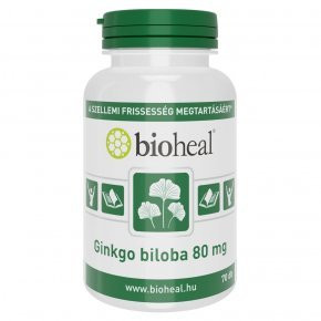 Bioheal gingko biloba 120mg szagtalan fokhagyma kivonattal 70 db