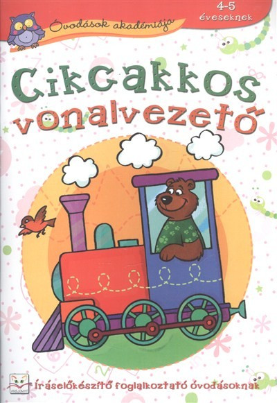 Cikcakkos vonalvezető 4-5 éveseknek /Óvodások akadémiája