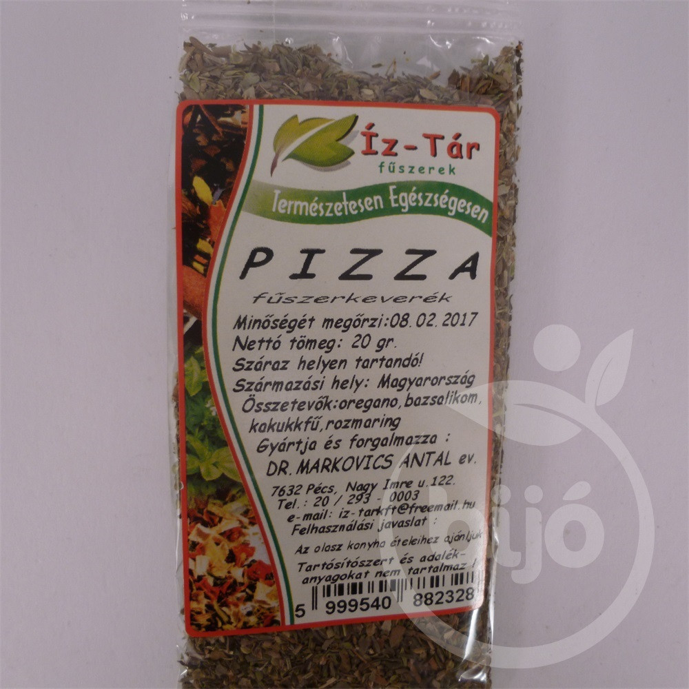 Íz-Tár fűszerkeverék pizza 20 g