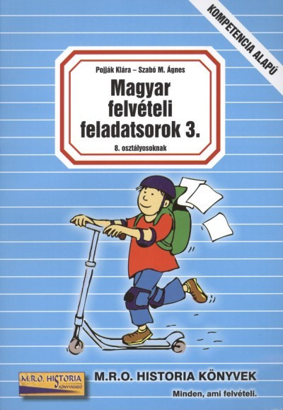 Magyar felvételi feladatsorok 8. osztályosoknak 3.