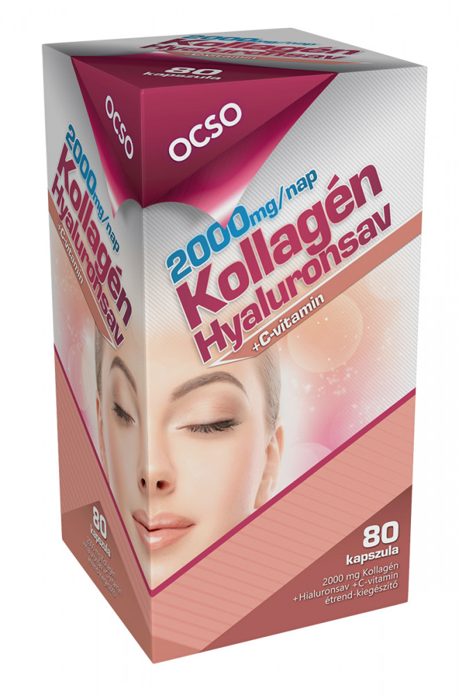 OCSO Kollagén-Hialuronsav 80 db