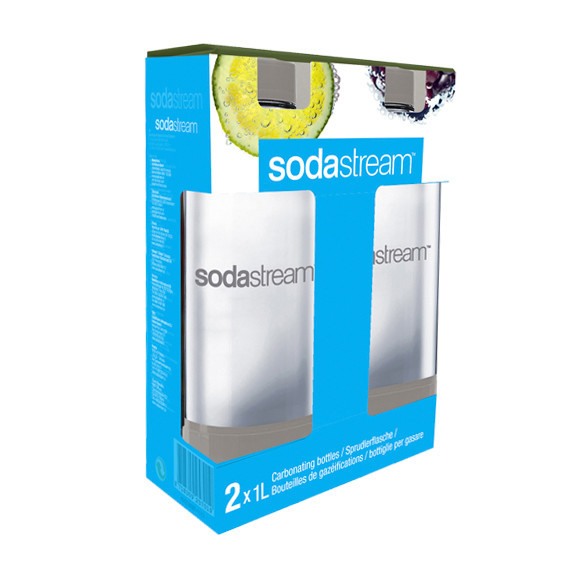 SodaStream GREY/Duo Pack palack 1csomag