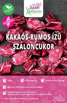 Szafi Reform Kakaós-rumos ízű szaloncukor 250g