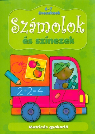 Számolok és színezek: 6-7 éveseknek /Matricás gyakorló