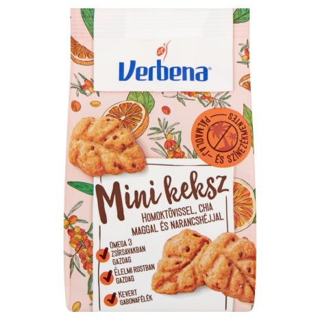 Verbena keksz narancs-homoktövis 90 g