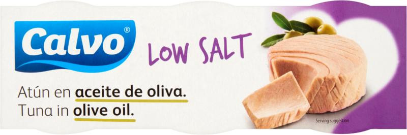 CALVO TONHAL LOW SALT OLÍVAOLAJBAN 3*80G 240 g