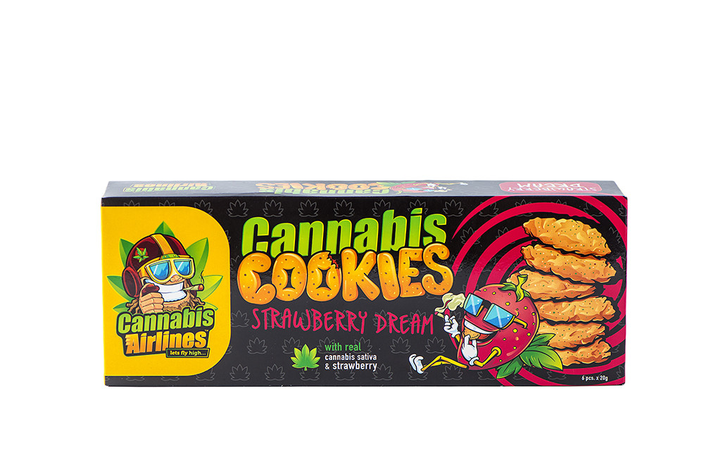 CANNABIS AIRLINES COOKIES EPRES KEKSZ