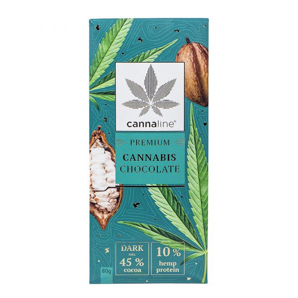 CANNALINE CANNABIS ÉTCSOKOLÁDÉ 80G