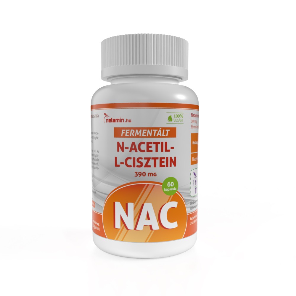 Netamin Fermentált N-acetil-L-cisztein 60 kapszula
