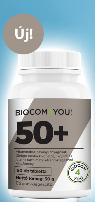 Biocom Senior 50+ tabletta