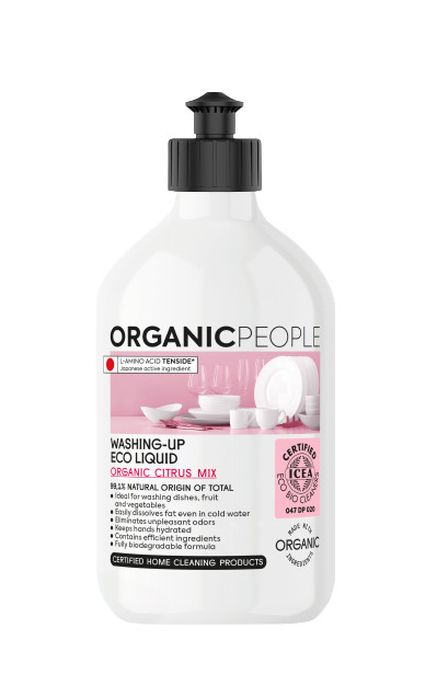 Organic People Öko Mosogatószer bio citruskeverékkel
