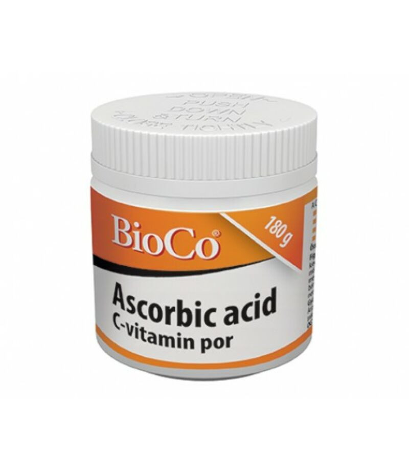 BIOCO ASCORBIC ACID C-VITAMIN POR 180G
