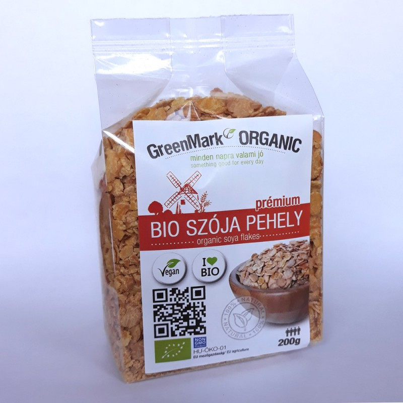 Bio greenmark szója pehely 200g