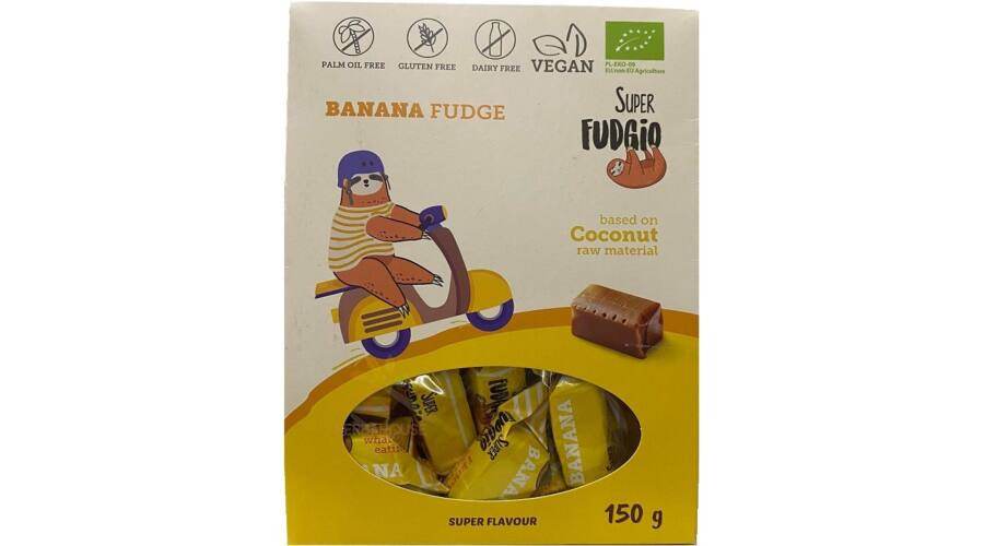 Bio tejmentes banános karamella 150g