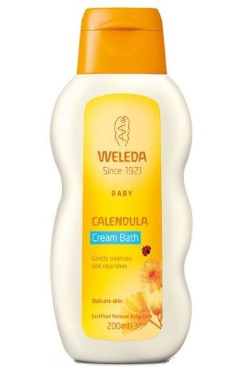 Bio weleda körömvirágos natúr baba krémfürdő 200ml