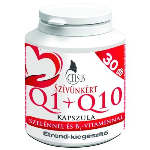 Celsus szívünkért q1+q10 kapszula 30db