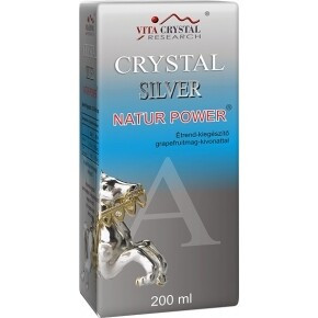 Crystal silver natur power grapefruitmag kivonattal 200ml