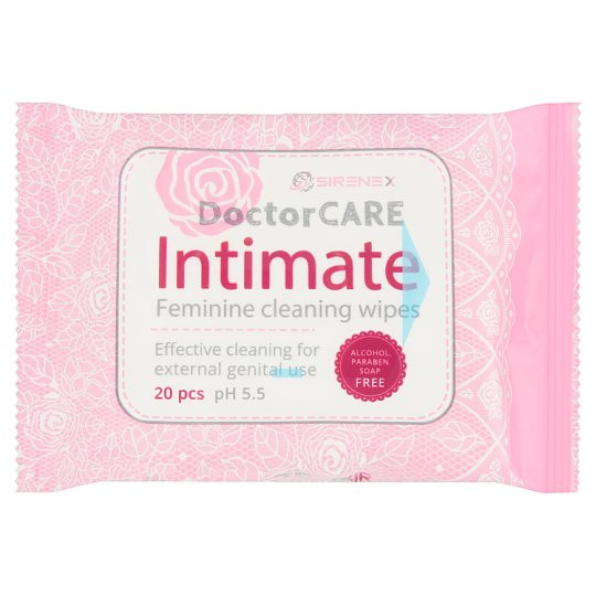 Doctorcare intim nedves törlőkendő 20db