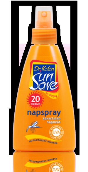 Dr.kelen sun szúnyogriasztós napspray f20 150ml