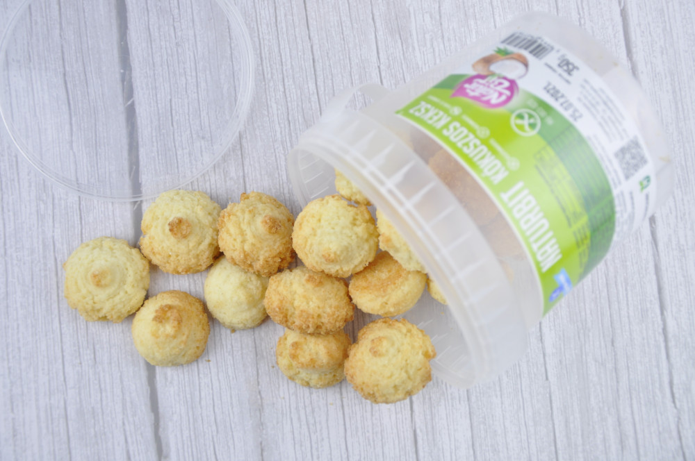 Gluténmentes naturbit kókuszos vödrös sütemény 350g
