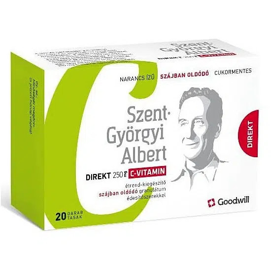 Goodwill szent- györgyi albert c-vitamin 250mg szájban oldódó granulátum 20db