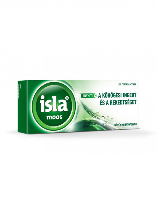 Isla moos szopogatós pasztilla 30db
