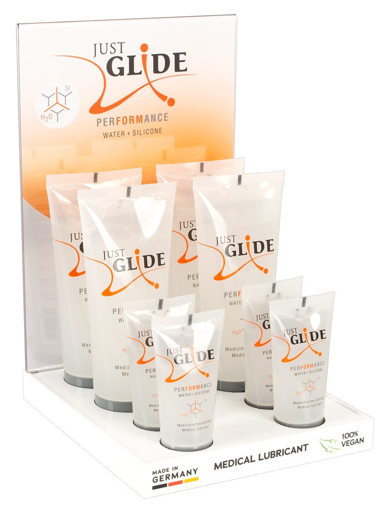 Just Glide Performance - Display és síkosító csomag (8 részes)