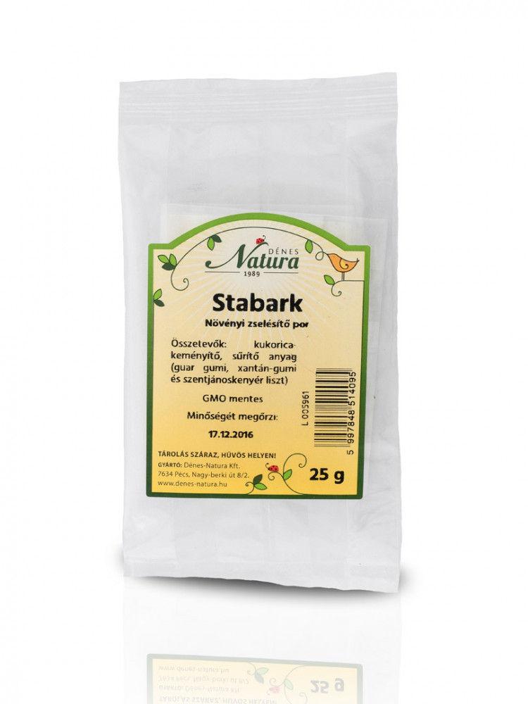 Natura stabark 0.1 növényi zselésítő por 25g