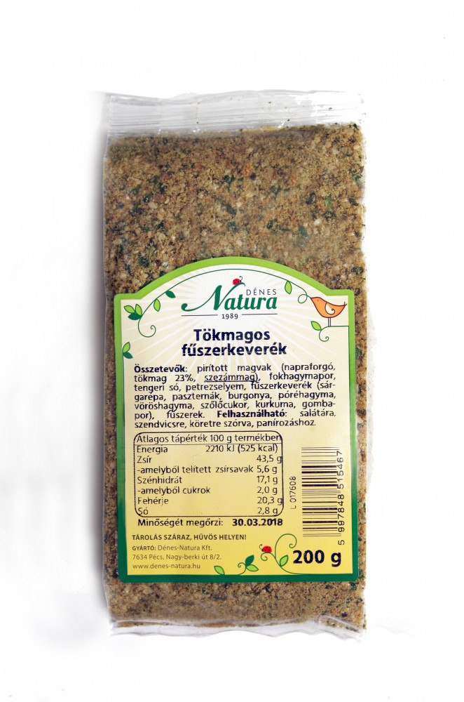 Natura tökmagos fűszerkeverék 200g