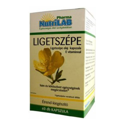 Nutrilab ligetszépe olaj kapszula e-vitaminnal 60db
