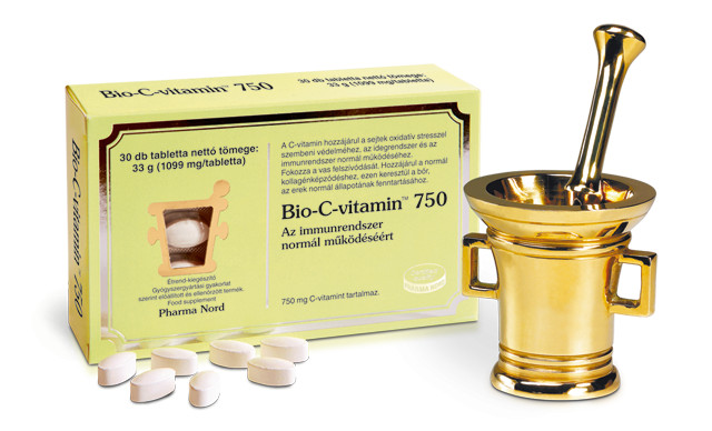Pharma nord c vitamin 750 tabletta 30db