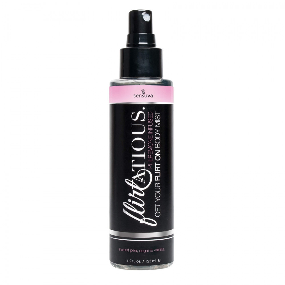 Sensuva Flirtatious - feromonos testpermet - vanília-szagos bükköny (125ml)