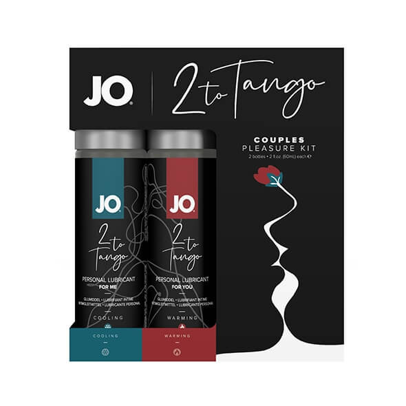 System JO Tango - melegítő/hűsítő vízbázisú síkosító szett (2x60ml)