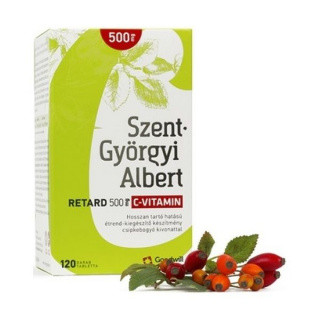 Szent-györgyi albert c-vitamin 500mg retard tabletta 120db