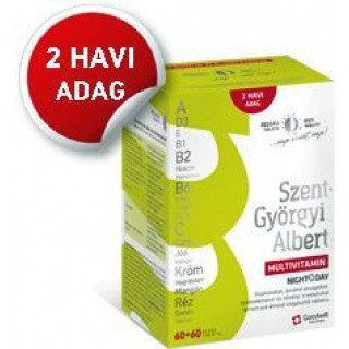 Szent- györgyi albert multivitamin kapszula night n day 120db