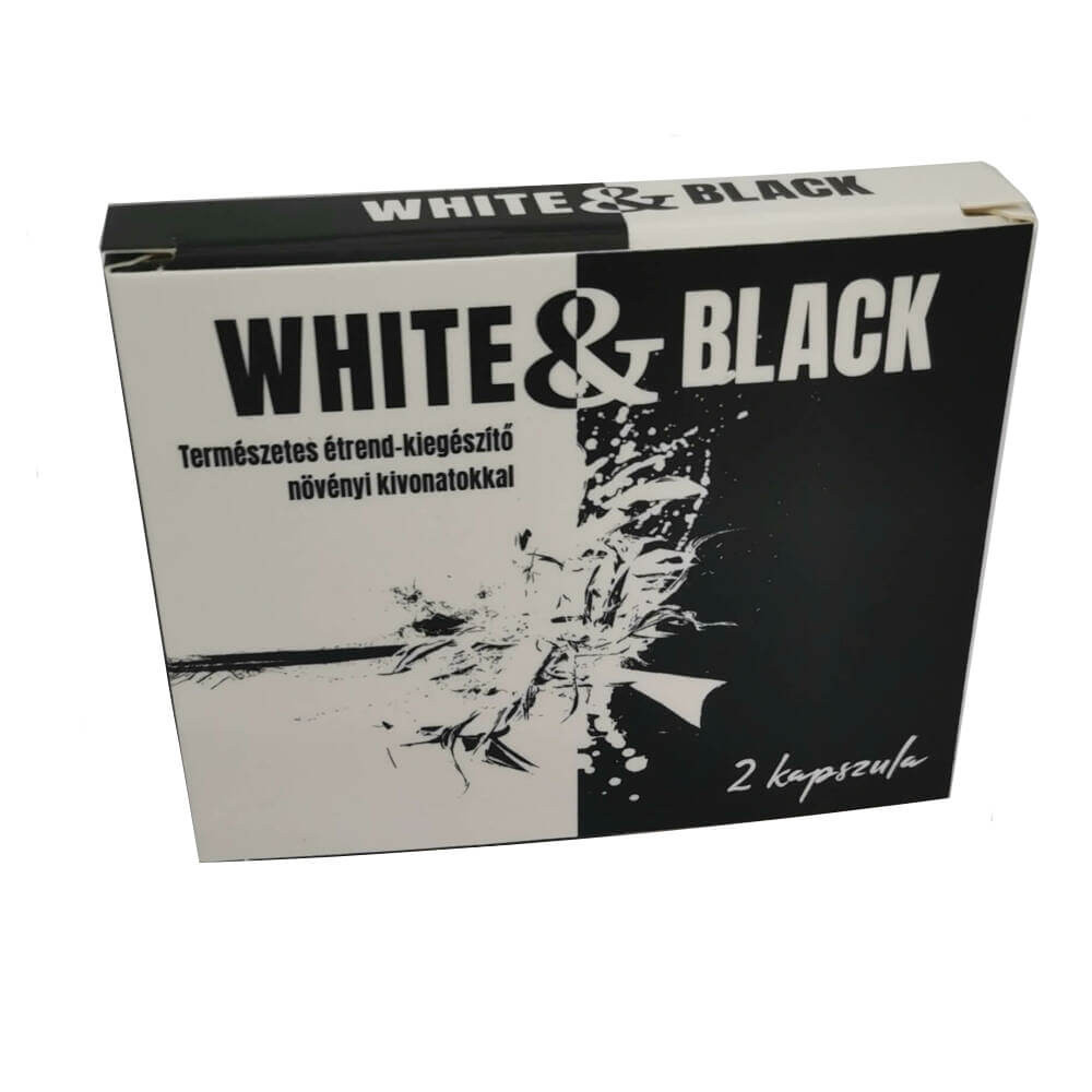 White & Black - erős