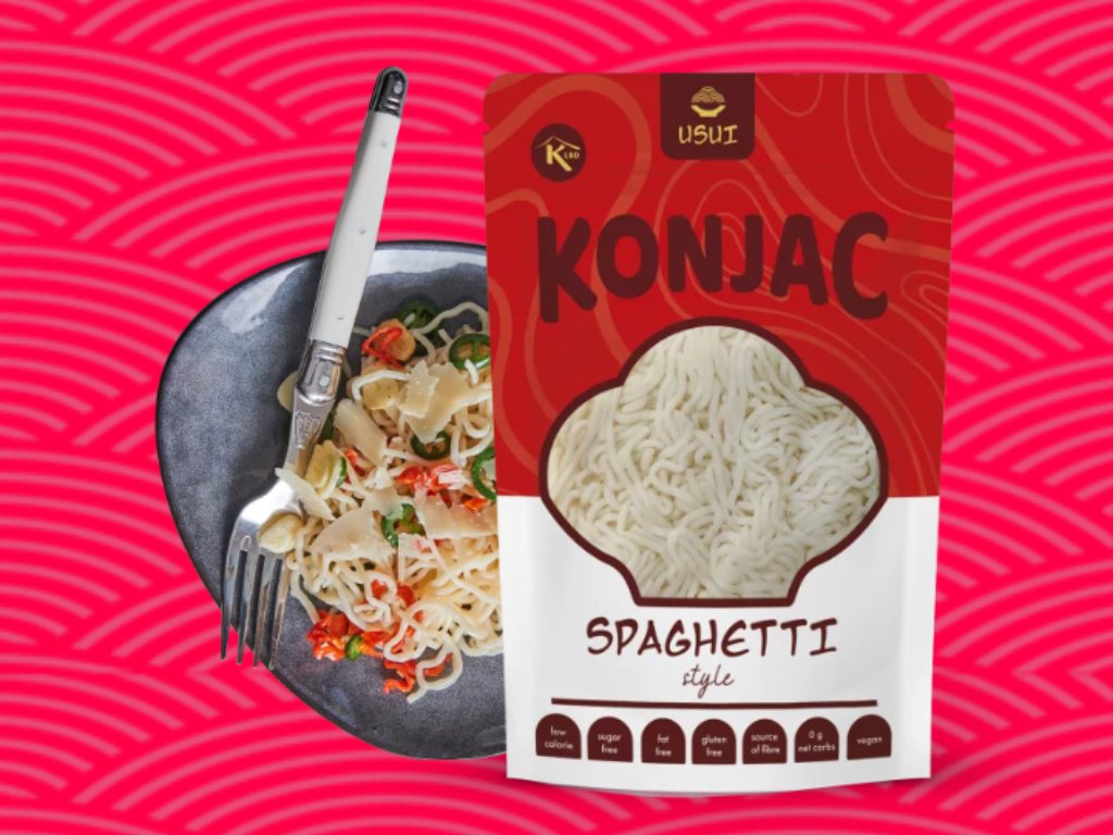 Usui konjak spaghetti lében 270 g (5 kcal