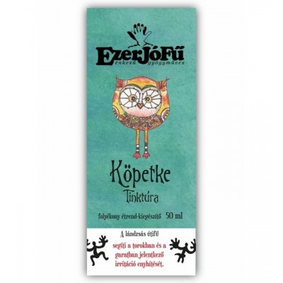 Ezerjófű köpetke tinktúra 50 ml