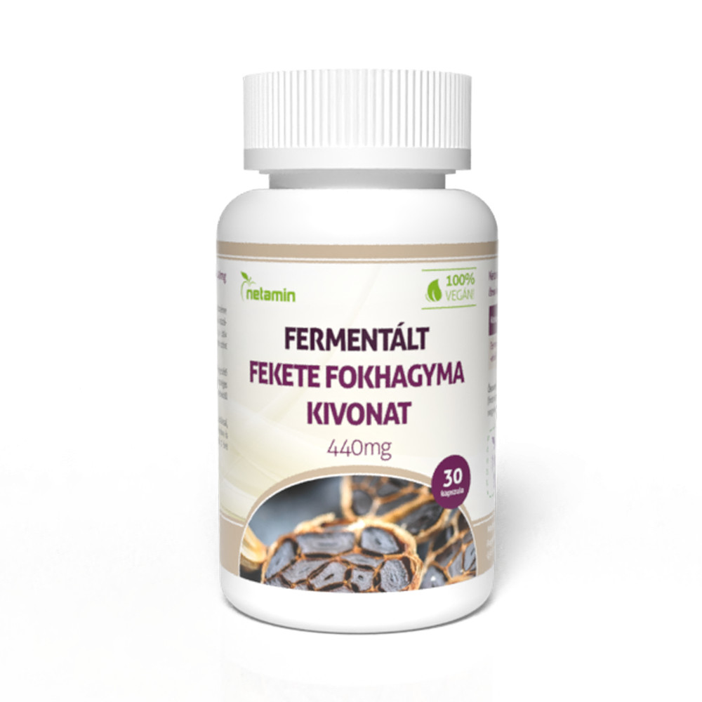 Netamin Fermentált fekete fokhagyma kapszula