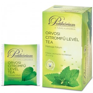 Patikárium citromfű levél tea filteres/* 25x1g 25g