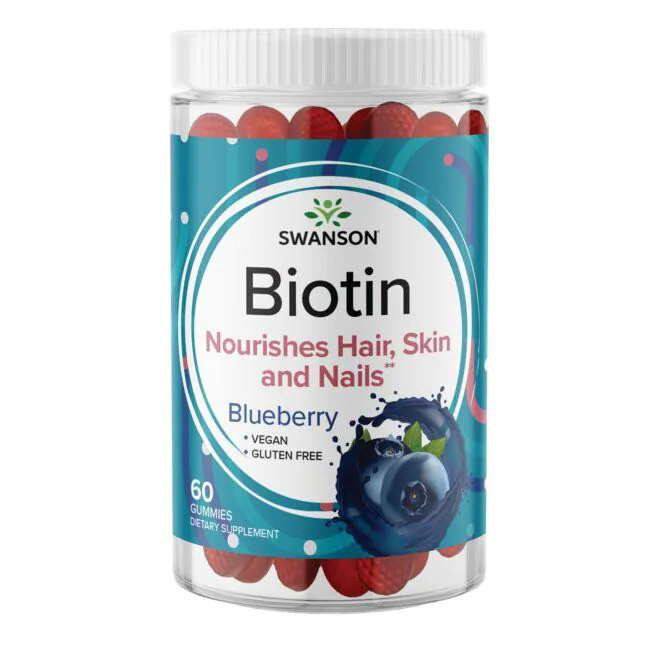 Swanson BIOTIN BLUEBERRY vegan