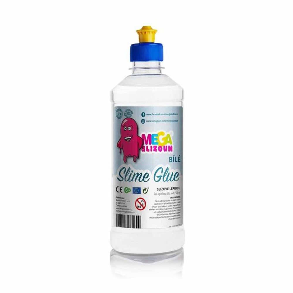 MEGASLIZOUN - PVA nyálkaragasztó FEHÉR 500ml - Megabublina