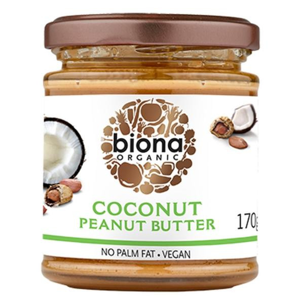 Biona bio kókusz-mogyoróvaj/krém 170 g