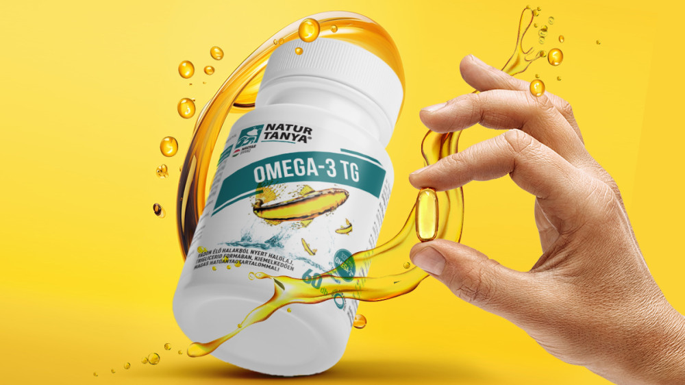 Natur Tanya® OMEGA-3 TG - Vadvízi halolaj