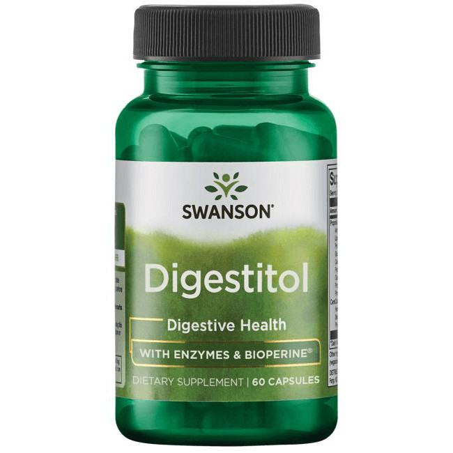 Swanson DIGESTITOL (EMÉSZTŐ ENZIM) komplex 60 db