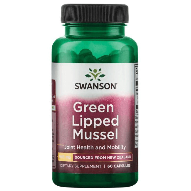 Swanson GREEN LIPPED MUSSEL 500 mg 60 db