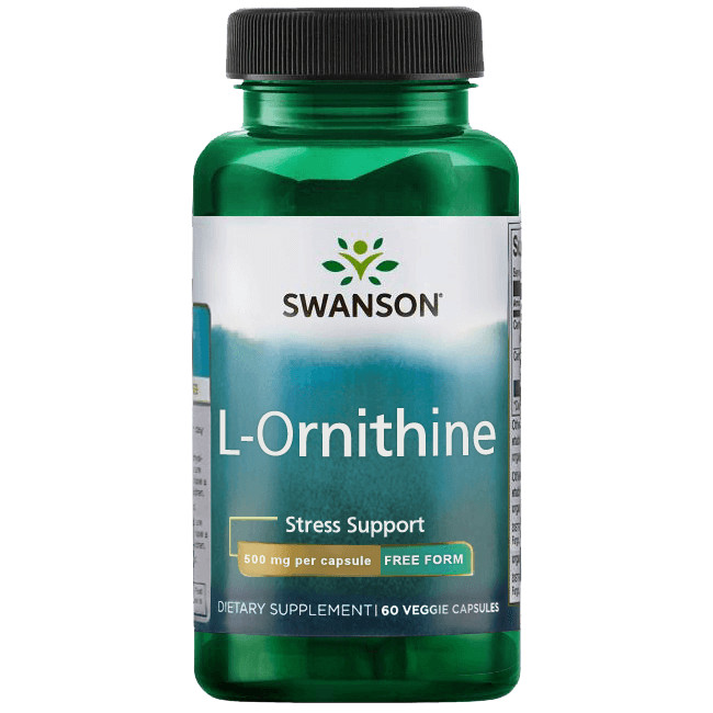 Swanson L-ORNITHINE 500 mg 60 db